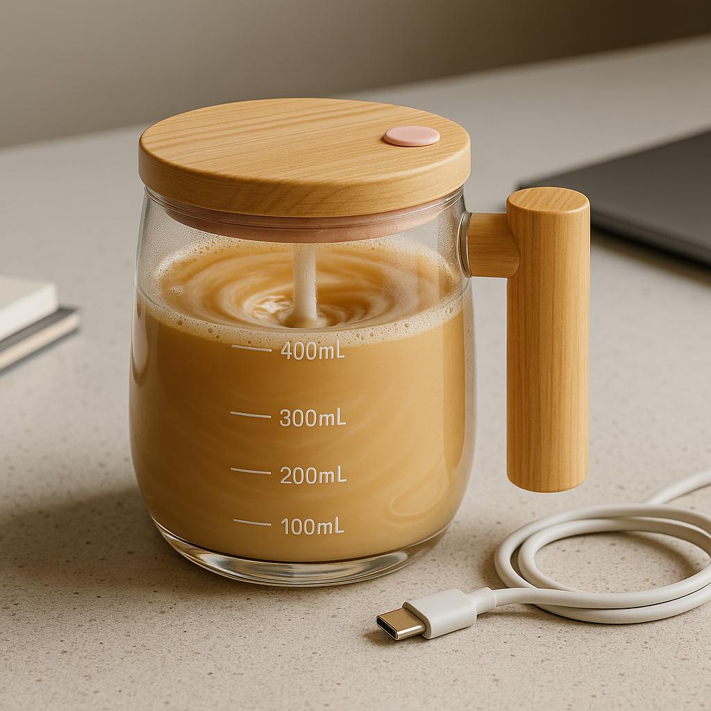 Cascade™ Self-Stirring Mug