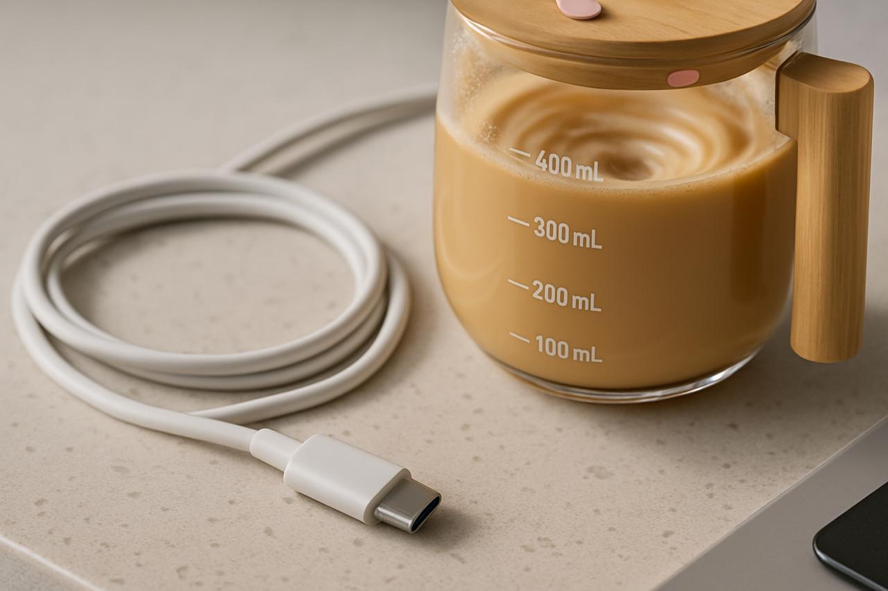 Cascade™ Self-Stirring Mug