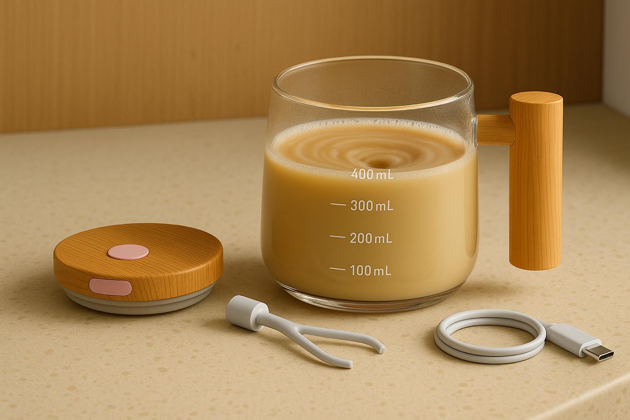 Cascade™ Self-Stirring Mug